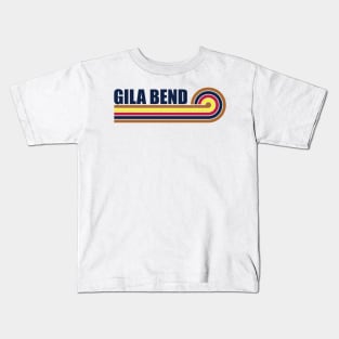 Gila Bend Arizona horizontal sunset Kids T-Shirt